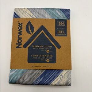 Norwex Multicolor Microfiber Window Cloth